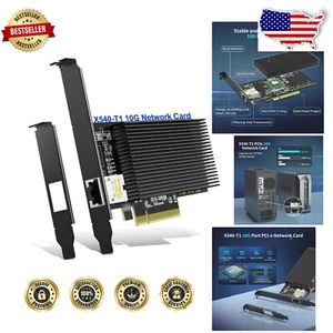 Versatile 10G Network Adapter with Excellent Heat Dissipation & Lifetime Support - Picture 1 of 8
