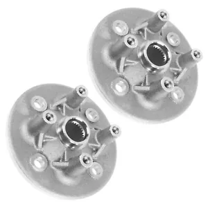 2 Front Wheel Axle Hub fits Yamaha RHINO 660 YXR660F 2004 2005 2006 2007 - Picture 1 of 7