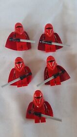 1x LEGO Star Wars Imperial Royal Guard with Dark Red Arms Minifigure sw0521