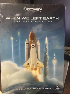 When We Left Earth - The Nasa Missions (DVD, 2008, 4-Disc Set) - Picture 1 of 2