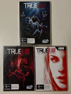 True Blood Season 1-5 (DVD, 2008) R4 HBO Vampires Anna Paquin TV Series - Picture 1 of 15