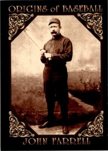 1994 ORIGINS OF BASEBALL - #54 JOHN FARRELL PROVIDENCE GRAYS