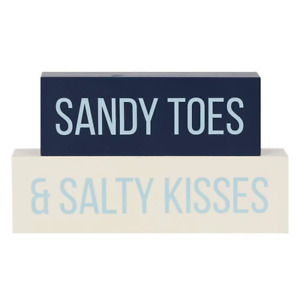 Sandy Toes & Salty Kisses Stacking Blocks