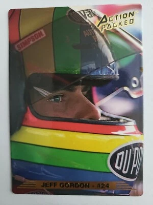 JEFF GORDON 1993 ACTION PACKED ROOKIE PROTOTYPR CARD #JG1. - Image 1 of 2
