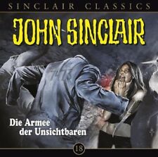 JOHN SINCLAIR CLASSICS 18 - DIE ARMEE DER UNSICHBAREN  CD NEU