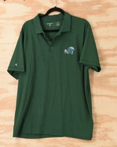 Tulane Green Wave Embroidered Logo NEW! Antigua Mens XL Polo Shirt - Picture 1 of 10