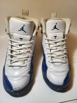  Jordan 12 Retro 2016 Mid French Blue Size Kid's 4Y [153265-113]  - Image 1 of 4
