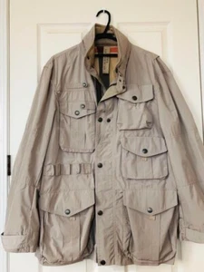 BURBERRY BRIT Chaqueta Militar Abrigo Color Beige Hombre EE. UU. Talla M Auténtico - Imagen 1 de 6