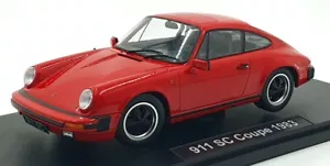 KK 1/18 Scale Diecast KKDC180661 - 1983 Porsche 911 SC Coupe - Red - Picture 1 of 5