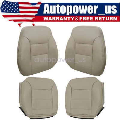 For 2009-2013 Mercedes Benz ML350 Driver Passenger Bottom Top Leather Seat Cover - Изображение 1 из 4