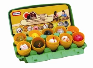 Little Tikes Farm Memory Match Up Spiel 3D mit Eierkarton Spielzeug NEU - Bild 1 von 1