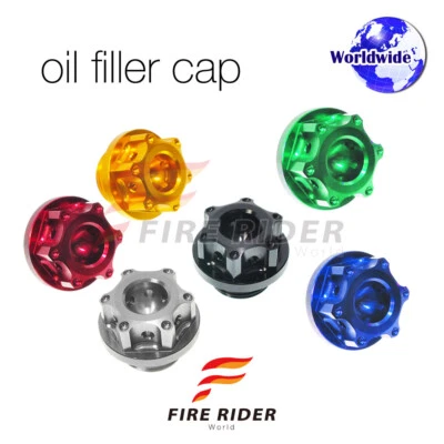 Billet Oil Filler Cap Plugs x1 For Street Triple R 2008-2016 09 - Imagem 1 de 4