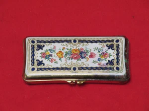 Vintage Stratton Schmuckstück/Zigarette/Pille Blumendose (Made in England) - Bild 1 von 22