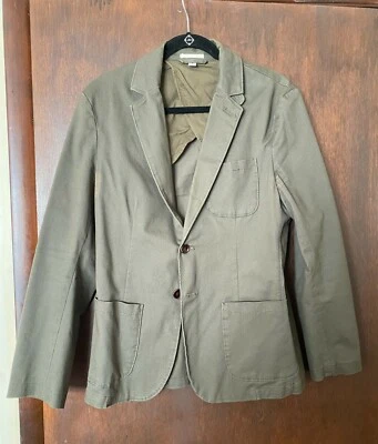 Goodfellow Men Small Jacket Kenwood Blazer Casual Green Long Sleeve Pockets - Image 1 of 4