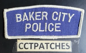 BAKER CITY, OREGON POLICE SHOULDER PATCH OR - Picture 1 of 2
