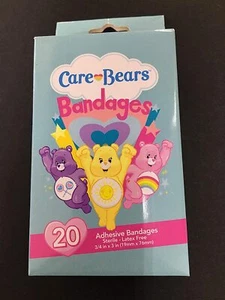 Care Bears selbstklebende latexfreie Bandagen für Kinder mehrere Designs 20er Box - Bild 1 von 4