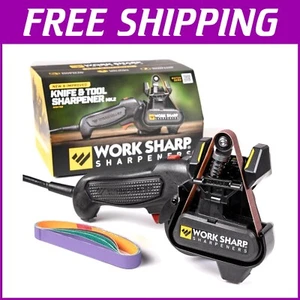 Efficient MK2 Electric Knife Sharpener - Supports Outdoor Tools & Kitchen Blades - Picture 1 of 11