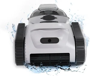 SEAUTO SEAL ROBOTIC VACUUM, WALL-CLIMBING, AUTOMATIC POOL CLEANER - GRAY BLACK - Picture 1 of 8