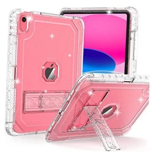 Case for iPad 10th Generation 10.9 inch 2022, Heavy Duty Shockproof #3 GLITTER - Picture 1 of 7