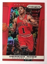 Derrick Rose 2013-14 Panini Prizm Red Prizm Target Chicago Bulls #96