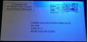 FRANKREICH: Nr. 3644, Sorte " 2 Streifen Phospho links zu Pferd " s/Brief 2004 - Bild 1 von 1