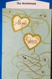 ANNIVERSARY Cards for OUR ANNIVERSARY to WIFE or HUSBAND 13 choices Hallmark 209 - Picture 1 of 39