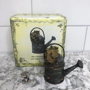 Boyds Bears Tilly's Watering Can With Digger McNibble Treasure Box 1E 4015203 - Picture 1 of 10