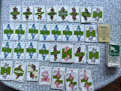 VINTAGE KARGO or CARD GOLF GAME BY Castell Pepys complete /box /instructions  - Image 1 of 4