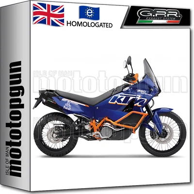 GPR 2 ESCAPE ATORNILLADO CAT FURORE NEGRO KTM DAKAR 2010 10 2011 11 2012 12 2013 13 Foto 1 de 3