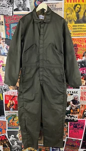 Mono aislante de una pieza Sears Roebuck verde OG de colección años 70 para hombre mediano alto - Imagen 1 de 18