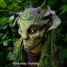 Tree Elf Head Cover Full Face Cos Monsters Forest Elf Mask Bar Ghost House
