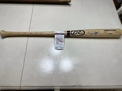 Ian Happ Signed Baseball Bat JSA COA - Image 1 of 4