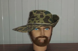 VIETNAM WAR ERA U.S.A. / ARVN ARMY DUCK HUNTER CAMO BOONIE HAT - REPRODUCTION - Picture 1 of 6