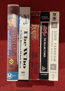 Mixed Bulk Lot VHS Retro Vintage Video Cassette Bulk Lot X 5 (Lot 2240) - Bild 1 von 4