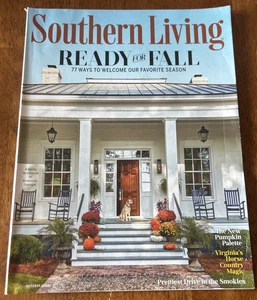 Southern Living Magazine Ready For Fall Pumpkin Palette Smokies October 2024 - Picture 1 of 3