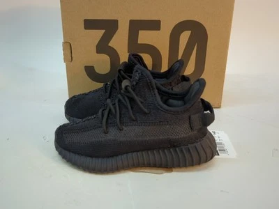 Adidas Yeezy Boost 350 V2 Infantes Niños Tenis EE. UU. 7K Negro FZ6049 Foto 1 de 4