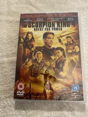 The Scorpion King 4 - Quest for Power [DVD] [2015] New Sealed UK Region 2 - Image 1 of 2