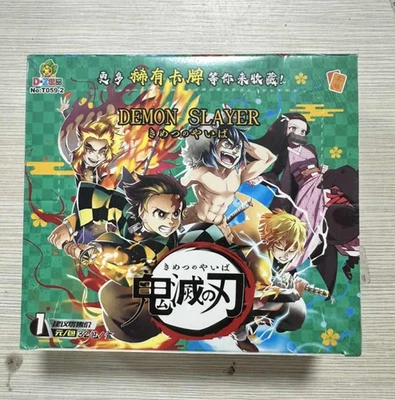 Demon Slayer Kimetsu no Yaiba Anime Trading Cards DZ Cards #2 Blue Booster Box - Image 1 of 3