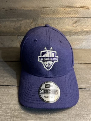 Louisville City FC Soccer Hat Cap Mens Baseball Cap One Size New Era 9Forty - Image 1 of 4