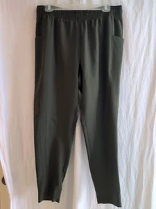 DSG Jogger Pant Women’s Large Green Stretch Elastic Waist Drawstring - Picture 1 of 13