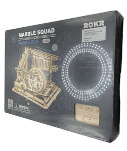 ROKR Marble Squad Marble Run LG502 239 pcs Robotime Wood Puzzle New Sealed Box - Picture 1 of 6