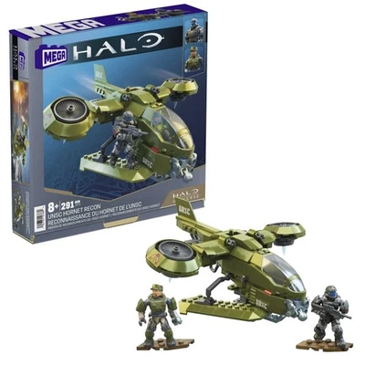MEGA Construx Halo UNSC HORNET RECON set HKT18 - 291 pcs Discontinued NEW mib - Image 1 of 4