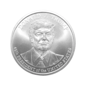 Donald Trump 2020 1 oz .999 Silver BU Coin 45th President Commemorative New - Bild 1 von 12