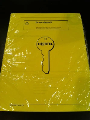 Nortel Norstar Call Pilot 100 150 4-Seat Voice Mailbox Keycode Code NTKC0092 - Image 1 of 3