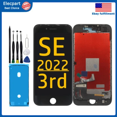 For iPhone SE 3rd Gen 2022 A2595 LCD Touch Screen Digitizer Display Replace Tool - Image 1 of 4
