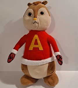 Alvin and the Chipmunks Brown Red Plush Alvin 20" Inch Stuffed Animal Toy - Picture 1 of 7