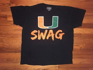 Miami Hurricanes T-Shirt Swag Herren Medium Champs Sport gebraucht - Bild 1 von 4