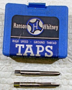 Neu Hanson Whitney 5/16-18 +,005 HSS 2 Flöte Bodengewinde Oversize Schnitt Gewindebohrer 2 Stück - Bild 1 von 5