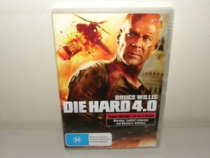 Die Hard 4.0 - DVD - Uncut Version - REGION 4 - EX RENTAL - ACCEPTABLE - Picture 1 of 1