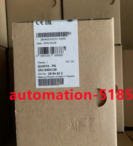 Alimentatore Phoenix QUINT4-PS/3AC/24DC/20 2904622 Nuovo di DHL o Fedex #E5 - Foto 1 di 4